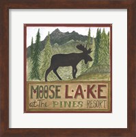 Moose Lake Fine Art Print