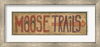Moose Trails Fine Art Print