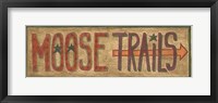 Moose Trails Fine Art Print