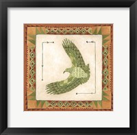 Lodge Eagle Framed Print