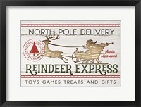 Reindeer Express Fine Art Print