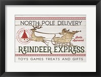 Reindeer Express Fine Art Print
