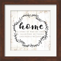 Home - A Story of Where We Are Fine Art Print