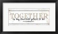 Together is My Favorite Fine Art Print
