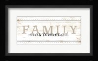 Family is Forever Framed Print