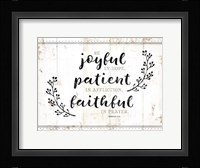 Be Joyful Fine Art Print