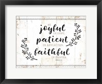 Be Joyful Fine Art Print