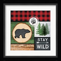 Stay Wild Framed Print