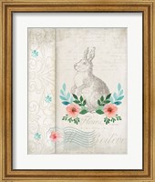 French Spring Rabbit Fine Art Print