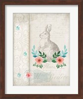 French Spring Rabbit Fine Art Print