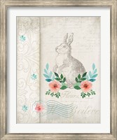French Spring Rabbit Fine Art Print