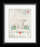 French Spring Lamb Framed Print
