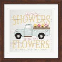 Spring Showers Truck Fine Art Print