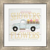 Spring Showers Truck Fine Art Print