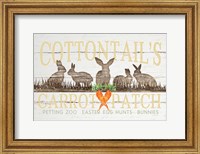 Cottontail's Carrot Patch Fine Art Print