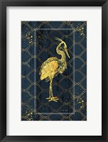 Gold Bird Framed Print