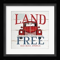 Land of the Free Framed Print