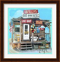 Willys Bait & Tackle Fine Art Print