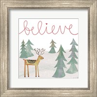 Believe Reindeer Fine Art Print