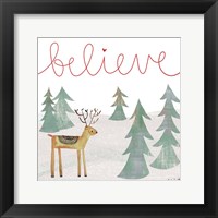 Believe Reindeer Fine Art Print