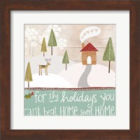 Home Sweet Home for the Holidays Fine Art Print