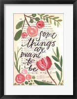 Some Things Are Meant to Be Fine Art Print
