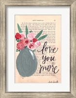 Love You More Fine Art Print