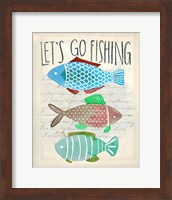 Let's Go Fishing Fine Art Print