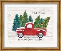 Kringle's Christmas Farm Fine Art Print