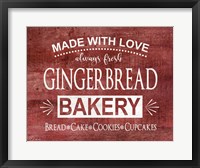 Gingerbread Bakery Fine Art Print
