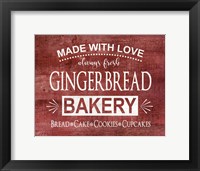 Gingerbread Bakery Fine Art Print