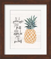 Be a Pineapple Fine Art Print