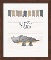 Later Alligator Fine Art Print