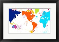 Color Map Fine Art Print