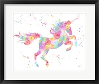 Unicorn White Fine Art Print