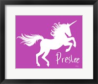 Purple Unicorn Fine Art Print