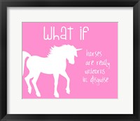 What If Horses Fine Art Print