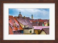 Red Roofs of Rothenburg I Fine Art Print