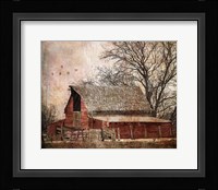 The Old Cope Place Framed Print