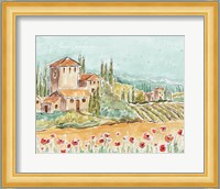 Tuscan Breeze I No Grapes Fine Art Print