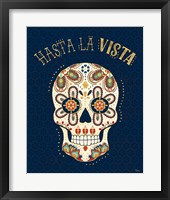 La Vida Loca V Blue Fine Art Print