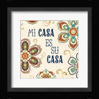 La Vida Loca III Framed Print