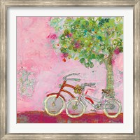 Pink Bicycles Fine Art Print