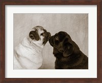 Pooch Smooch Fine Art Print