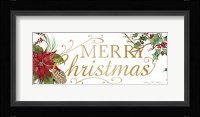 Holiday Happiness X Framed Print