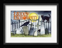 Haunting Halloween Night V Framed Print