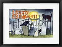 Haunting Halloween Night V Framed Print