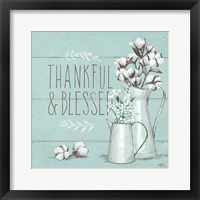 Blessed V Mint Fine Art Print