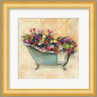 Bathtub Bouquet I Fine Art Print