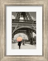 Paris in the Rain II Fine Art Print